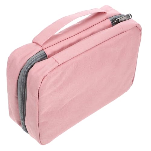 LIFKOME Reisefoldbare wasserdichte Kulturbeutel Schminktasche mit Großer Aufbewahrung für Kosmetik und Toilettenartikel Tragbar für Damen und Herren Modisches Dreifach Faltbares Design in von LIFKOME