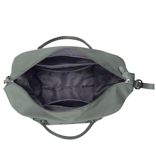 LIFKOME Reisetasche Für Damen Sporttasche Mit Trocken Und Nasstrennung Verstellbarer Schultergurt Trolley-hülle Großem Fassungsvermögen Nylon-Material von LIFKOME