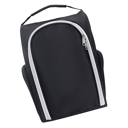 LIFKOME Reißverschlusstasche Schuhtragetaschen Mit Reißverschluss Reiseschuhtaschen Reiseschuh-Organizer Golfschuhtasche Herren Kleider- Und Schuhhalter Nylon Kleidersack Reisen Tragbar von LIFKOME