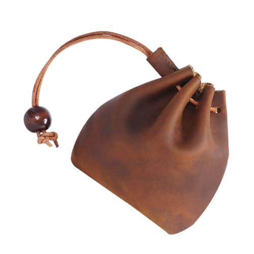 LIFKOME Vintage Aufbewahrungstasche Multifunktionale Münzbörse Kleiner Geldbörse für Damen und Herren Leicht und Robust für Reisen und Alltag von LIFKOME