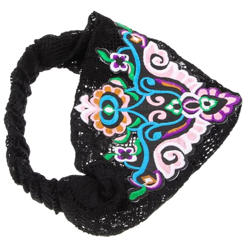 LIFKOME Haarschal Stirnband Elastisches Bandana Stirnband Vintage Kopftuch Dekoratives Haarband Damen Herren von LIFKOME