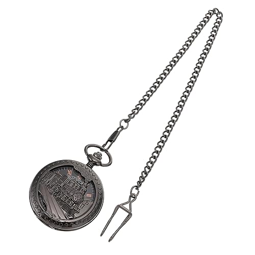 LIFKOME Antike Kettenuhr Mechanische Taschenuhr Vintage Halskette Dekorative Uhr Herren Retro Taschenuhr Mit Kette von LIFKOME