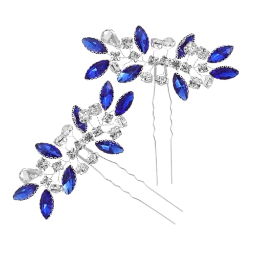 LIFKOME Retro -strasshaar Haare Kristall-strass-haarschmuck Haarspangen Mit Strass Haarspangen Aus Kristall Brautschmuck Aus Frauen Hochzeit Haarschmuck Metall von LIFKOME