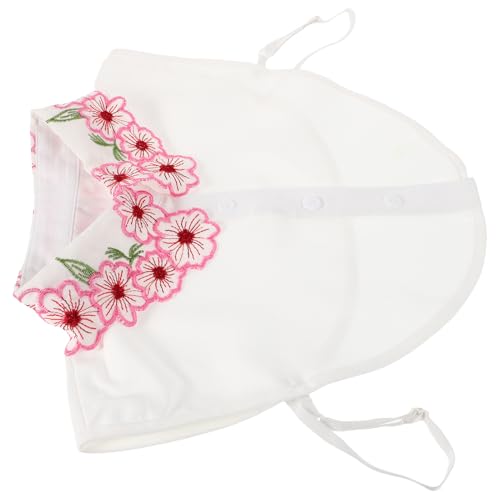 LIFKOME Falscher Kragen Für Damenblusen Halbkragen Aus Polyester Eleganter Runder Kragen Abnehmbar Kostümkragen Für Verschiedene Anlässe von LIFKOME