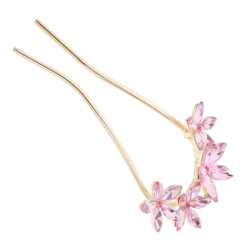 LIFKOME Rhinestone U förmige Haarnadel für Frauen Funkelnder Hochzeitsschmuck für Braut und Brautjungfern Eleganter Haarschmuck für Hochsteckfrisuren Vielseitiges Accessoire für Festliche von LIFKOME