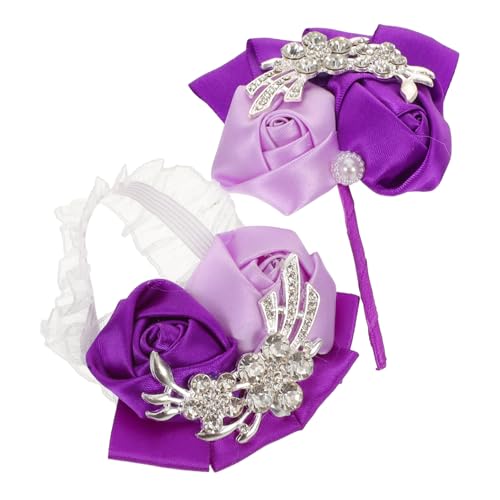 LIFKOME Romantisches Hochzeit Handgelenk Corsage und Boutonniere mit Satinrosen und Funkelnden Strasssteinen Leichtes Armband und Ansteckblume für Braut Bräutigam Brautjungfern Geeignet LIFKOME Romantisches Hochzeit Handgelenk Corsage und Boutonniere mit Satinrosen und Funkelnden Strasssteinen Leichtes Armband und Ansteckblume für Braut Bräutigam Brautjungfern Geeignet von LIFKOME