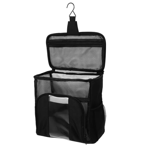 LIFKOME Badzimmertasche Zum Aufhängen Campingartikel Für Reisen Kulturbeutel Für Männer Aufbewahrungstasche Mit Griff Für Studentenwohnheim Duschbeutel Für Fitnessstudio Und von LIFKOME