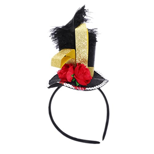 LIFKOME Titel Retro Hut Für Halloween Und Weihnachten Festtagskopfschmuck Für Damen Headdress Für Partys Und Veranstaltungen Für Kostüme Und Feierlichkeiten von LIFKOME