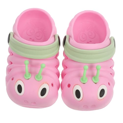 LIFKOME Sandalen Rutschfeste Sommer Badeschuhe für Mädchen Geschlossene Zehen Leichte Strandschuhe mit Bequemem Sitz für Alltag und Party von LIFKOME