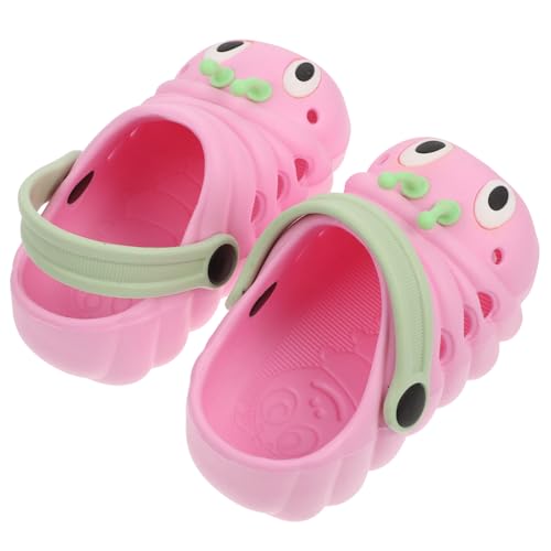 LIFKOME Sandalen Rutschfeste Sommer Hausschuhe für Mädchen Cartoon Strand Schuhe Komfortabel Leicht Hautfreundlich von LIFKOME