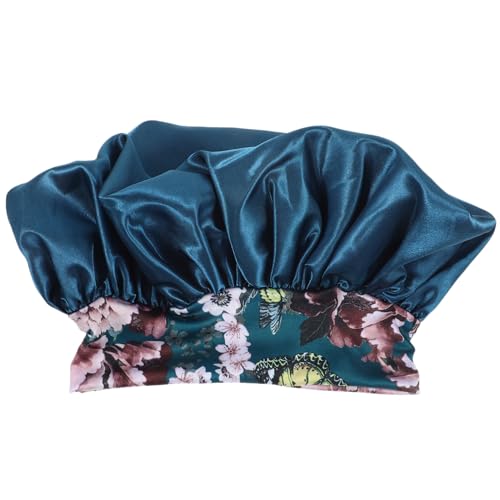 LIFKOME Satin Bonnet Für Damen Elastische Seidenhaube Schlafen Schutz Für Ethnisches Design Atmungsaktives Material Für von LIFKOME