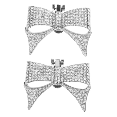 LIFKOME Schleifen Schuhdekoration Damen Abnehmbare Schuhblumen Modische Schuhaccessoires Eleganter Schuhschmuck für Party Hochzeit und DIY von LIFKOME