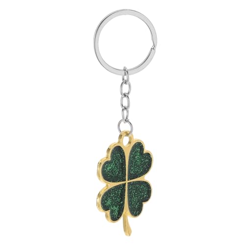 LIFKOME Glitzernder Shamrock Schlüsselanhänger Für Handtaschen Und Rucksäcke Dekorativer Vierblättriger Für Und Mädchen von LIFKOME