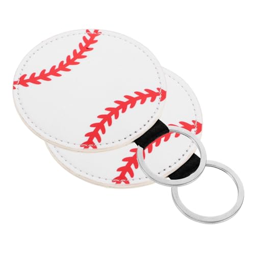 LIFKOME Sport-schlüsselanhänger Münzgeldbörse Taschenanhänger Baseball-anhänger Mini-schlüsselanhänger Für Rucksäcke Softball-schlüsselanhänger Für Mädchen Football-schlüsselanhänger von LIFKOME