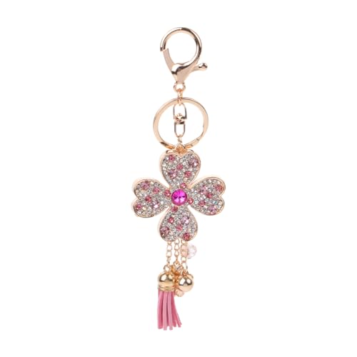 LIFKOME Rhinestone Tassel Schlüsselanhänger Stilvolle Für Autoschlüssel Taschen Als Leuchtendem von LIFKOME