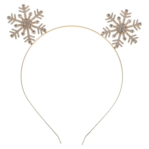 LIFKOME Schneeflocken Haarband Für Weihnachten Funkelndes Winter-accessoire Aus Geeignet Für Haartypen Perfektes Kostümzubehör Für Festliche Anlässe Langlebig Und Stilvoll von LIFKOME