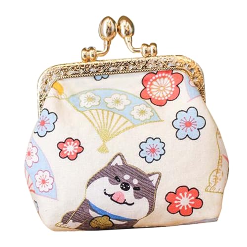 LIFKOME Geldbörse Mit Süßem Design – Kartenetui – Kosmetiktasche – Baumwolle Und Polyester – Leicht Und Kompakt – Für Autoschlüssel von LIFKOME