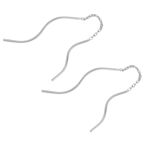 LIFKOME Silber Ohrstecker Damen Quasten Ohrringe Modisch Langlebig Elegant für Alltag und von LIFKOME