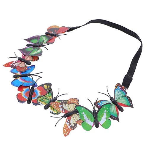 LIFKOME Schmetterlings-stirnband Haarband Modeaccessoires Für Frauen Und Mädchen Strand-foto-requisite Haarreif von LIFKOME