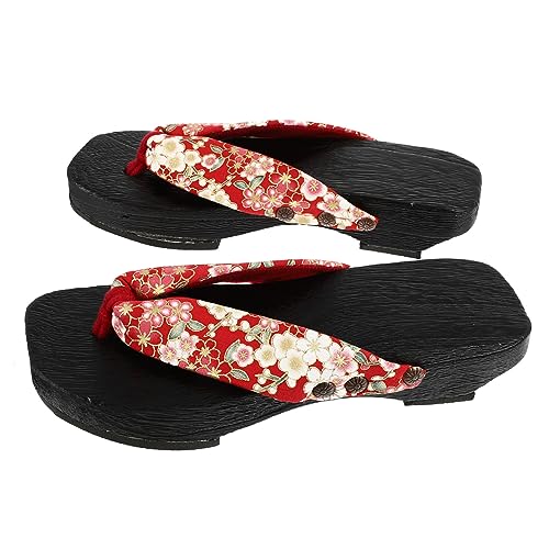 LIFKOME Sommer Damen Sandalen Holzclogs mit Rutschfester Sohle Komfortable Traditionelle Flip-flops Stilvolle Damen Clogs für Strand und Alltag LIFKOME Sommer Damen Sandalen Holzclogs mit Rutschfester Sohle Komfortable Traditionelle Flip-flops Stilvolle Damen Clogs für Strand und Alltag von LIFKOME