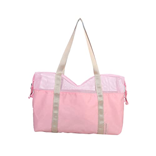 LIFKOME Strandtasche Aus Netzstoff Modische Reise-umhängetasche Schwimmtasche Für Mädchen von LIFKOME