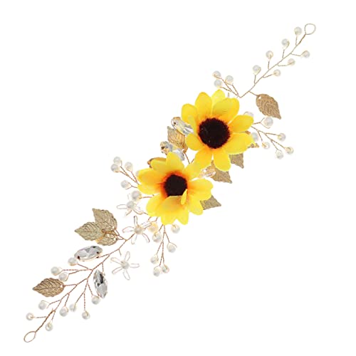 LIFKOME Blumen Stirnband Für Frauen Seidenblumen Stirnband -haarband Für Hochzeit Geburtstag Bankett Party Fotoshootings Weihnachten Silvesterpartys von LIFKOME