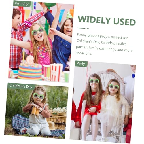 LIFKOME Sonnenbrille Dinosaurier UV schutz Kreative Partybrille für Jungen und Mädchen Flexibel und Sicher Spaßbrille für Sommerfeste und Foto requisiten von LIFKOME