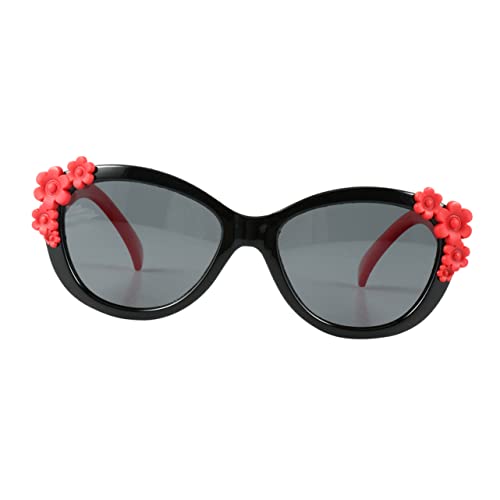 LIFKOME Sonnenbrille Silikon Blumen Design Leicht Bunt Mode Accessoire Für Jungen Mädchen Outdoor Party von LIFKOME