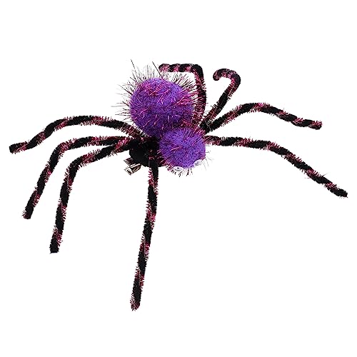 LIFKOME Spinnen Haarnadel Großer Spinnen Design Kopfschmuck Dekorative Haarnadel Breite Stirnbänder Für Frauen Halloween Haarspange Karneval Party Haarspange Festival Haarspange von LIFKOME