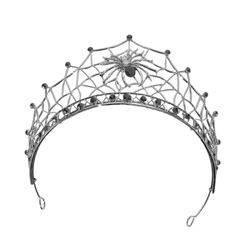 LIFKOME Spinnennetz Haarreif Gothic Barock Brautschmuck aus Legierung Leichtes Komfortables Design für Halloween Party und Cosplay von LIFKOME