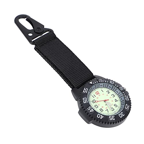 LIFKOME Carabiner Clip Uhr Mit Digitalem Leichte Multifunktionsuhr Für Outdoor-aktivitäten Befestigen An Rucksack Oder Gurt Robust Und Einfach Ablesbar von LIFKOME