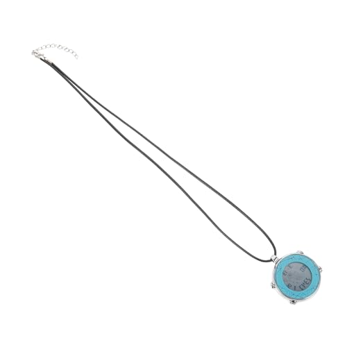 LIFKOME Digitale Taschenuhr Zum Umhängen Kleine Elektronische Armbanduhr Als Wecker Multifunktionale Halskettenuhr Für Schule Und Reisen von LIFKOME