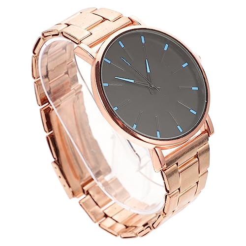 LIFKOME Stainless Steel Herren Armbanduhr Elegante Ultradünne Quarz-Uhr Roségold Und Modisch Und Komfortabel Für Alltag Und Besondere Anlässe von LIFKOME