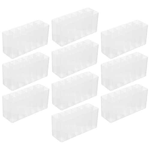 LIFKOME 10stücke Teiliges Aus Stabilen Stiftboxen Für Schreibtischorganisation Für Markierstifte Kosmetik Und Mehr Transport Und Einfaches Design von LIFKOME