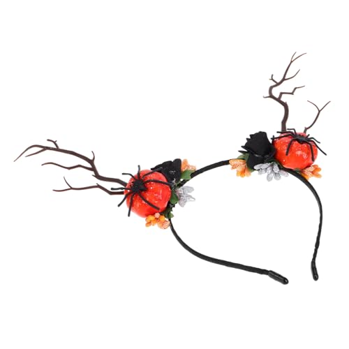 LIFKOME Stirnband Aus Baumzweigen Und Geweih- Verstellbar Für Damen Und Mädchen Für Weihnachts Und Halloween-veranstaltungen Bequemes Und Modisches Kopfbedeckung-accessoire von LIFKOME
