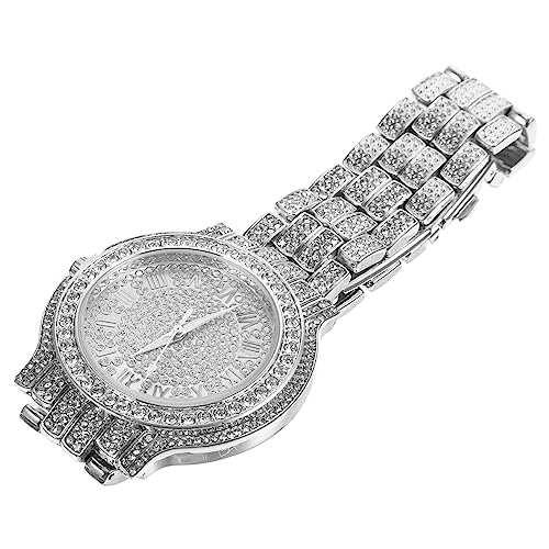 LIFKOME Armbanduhr Für Damen Mit Strass-verzierung Stilvolle Uhrenschmuck Für Freizeit Und Partys Verstellbares Armband von LIFKOME