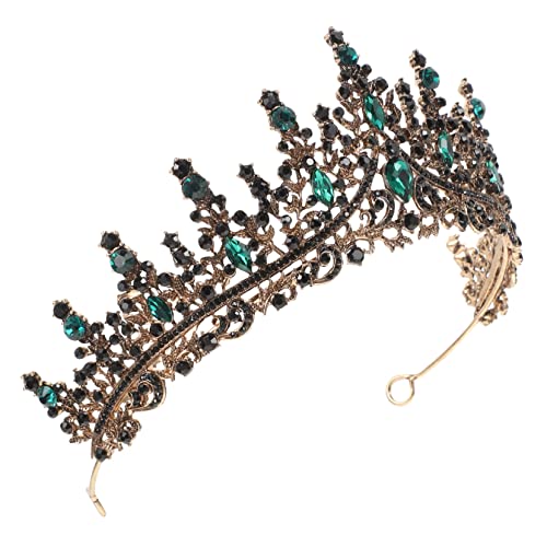 LIFKOME Strass Tiara Für Damen Hochzeit Braut-tiara Krone Festzug Tiara Kopfschmuck Mit Kristallen von LIFKOME