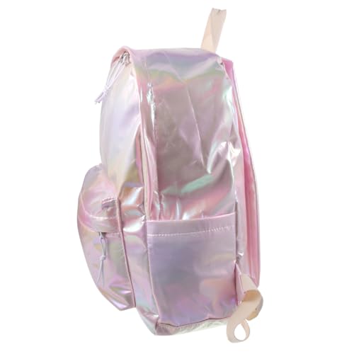 LIFKOME Mädchenrucksack Aus Pu Material Glitzer Design Schultasche Für Damen Und Mädchen Geräumiger Tagesrucksack Für Outdoor Und Reisen Passt Kleidung Bücher Und Alltagsgegenstände von LIFKOME