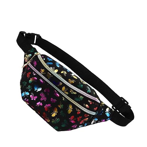 LIFKOME Bunte Mädchentasche Mit Reißverschlusstasche Aufbewahrungstasche Für Frauen Stylische Cross Body Tasche Schlichte Schultertasche Stauraum Für Handy Und Lippenstifte von LIFKOME