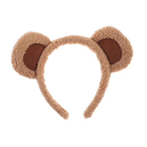 LIFKOME Bärenohren Stirnbänder Aus Plüsch Niedliche Tierkopfbedeckung Mit Ohren Für Erwachsene Und Kinder Flexibel Und Bequem von LIFKOME