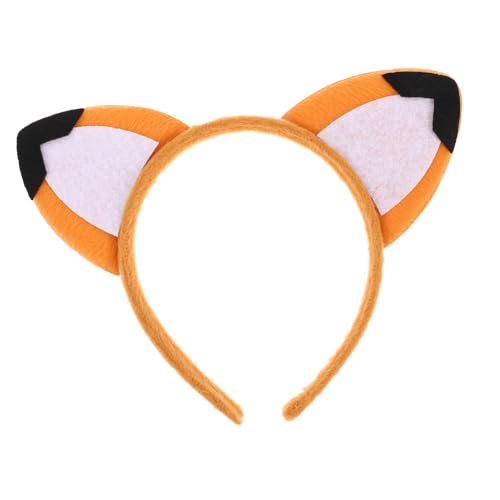 LIFKOME Fuchsohren Haarreif Für Junge Mädchen Niedliches Tier-stirnband Für Kostümpartys Und Cosplay Für Halloween Und Tierkostüme Süße Accessoires Für Mädchen von LIFKOME