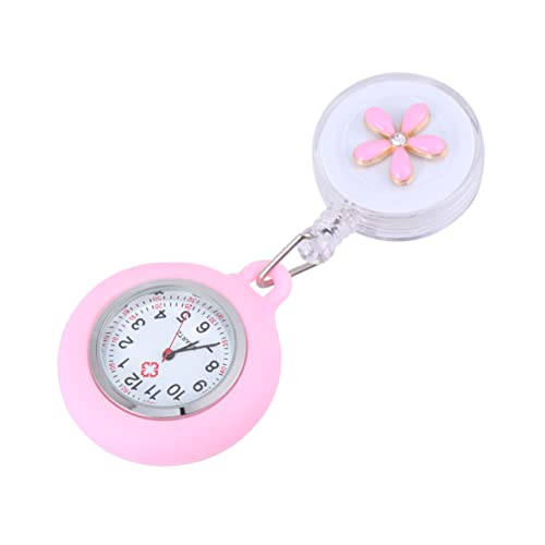 LIFKOME Flexible Aufhängeuhr Für Ärzte Und Pflegekräfte Quarz-Uhr Ergonomisches Design Leicht Ablesbar Für Alltag von LIFKOME