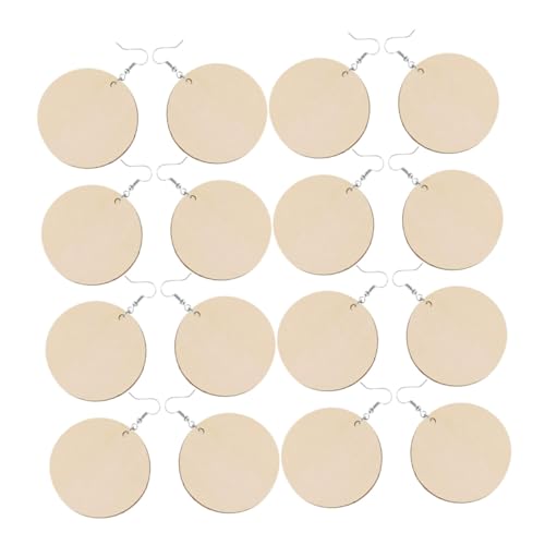 LIFKOME Teiliges Holzohrring DIY Holzscheiben Ohrhaken und Ringen Natürliche Ungefertigte Holzohrring anhänger für Damen Mädchen Handgefertigter Schmuck Einzigartiges Design von LIFKOME