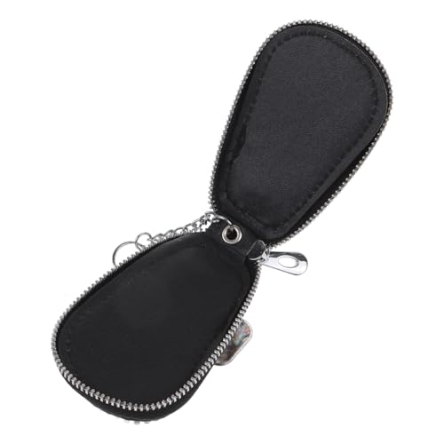 LIFKOME Portable Car Key Holder Case Mit Kristallverzierung Stilvolle Schlüsselaufbewahrung Für Auto Mit Reißverschluss Für Damen Schützt Vor Kratzern Und Beschädigungen von LIFKOME