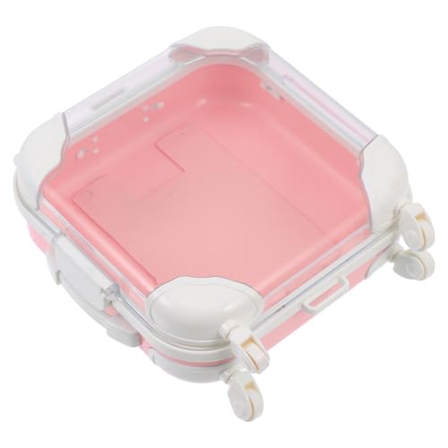 LIFKOME Transparente Falsche Wimpern Aufbewahrungsbox Leicht Tragbar Kosmetik Organizer Makeup Zubehör Etui für Damen Reise und Alltag von LIFKOME
