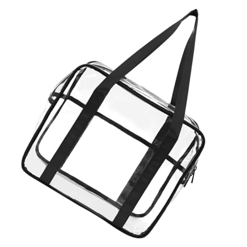 LIFKOME Transparente Kosmetiktasche mit Reißverschluss Große Kapazität Multifunktionaler Make up Organizer Reise Kulturbeutel Praktischer Aufbewahrungsbeutel für Damen und Herren von LIFKOME