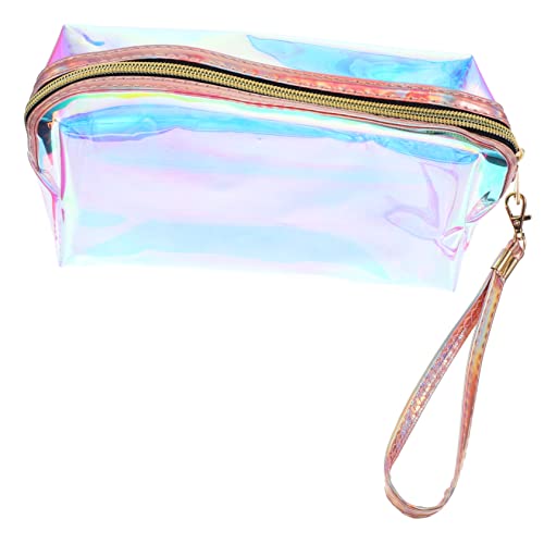 LIFKOME Make-up-Tasche Mit Reißverschluss Organizer-Tasche Für Reisen Aufbewahrungsbox Für Kosmetika Schmuck Und Reiseaccessoires Tragbar Für Damen Und Mädchen von LIFKOME