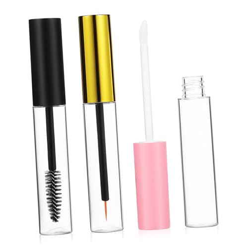 LIFKOME Transparente Leere Lipgloss-tube Mascara-tube Eyeliner-röhre Kosmetikbehälter Mit Applikationsstab Aus Leeren Make-up-tuben Für Diy Dosieren Reisen von LIFKOME