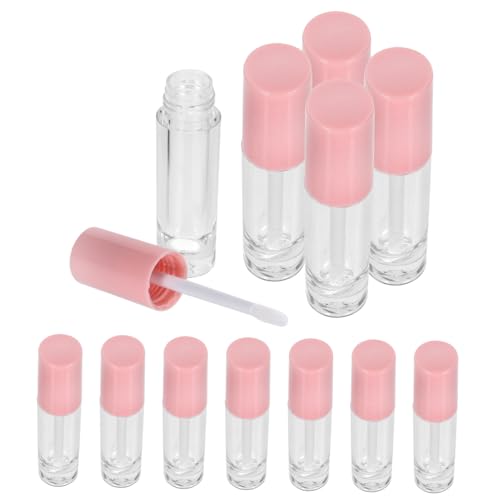 LIFKOME Transparente Lip Gloss Röhrchen Leere Lippenölflaschen Kompakte Behälter Für DIY Lipgloss Und Lippenstift Tragbare Flaschen Für Make Up Und Reise von LIFKOME