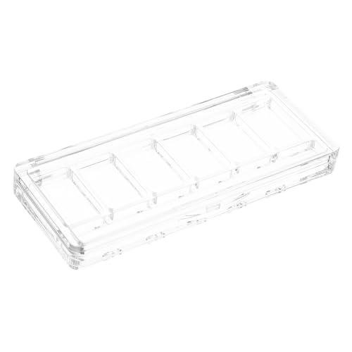 LIFKOME Transparente Make up palette Fächer Kunststoff Lidschatten Blush Concealer Aufbewahrungsbox Langlebig Leicht zu Reinigen als Makeup Organizer und Reise etui LIFKOME Transparente Make up palette Fächer Kunststoff Lidschatten Blush Concealer Aufbewahrungsbox Langlebig Leicht zu Reinigen als Makeup Organizer und Reise etui von LIFKOME